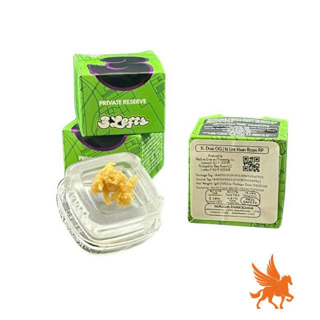 3 LEFTS | Gruntz | 1g Live Hash Rosin