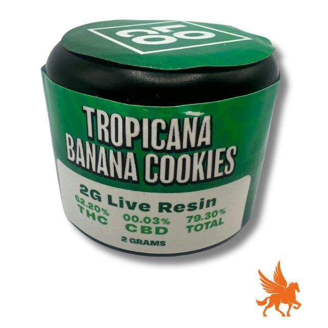LIVE RESIN | 2G TROPICANA BANANA COOKIES