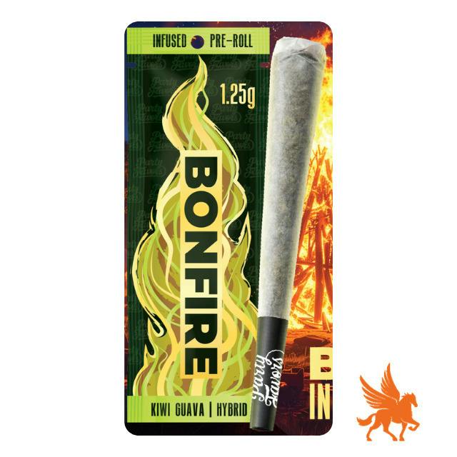 PARTY FAVORS | BONFIRE 1.25G | INFUSED PREROLL | KIWI GUAVA