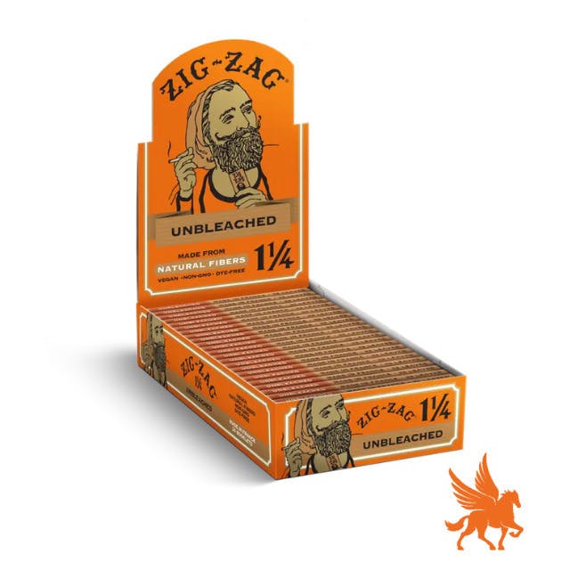 ZIG ZAG | UNBLEACHED | 1 1/4 PAPERS at Pegasus Cannabis Dispensary Jackson
