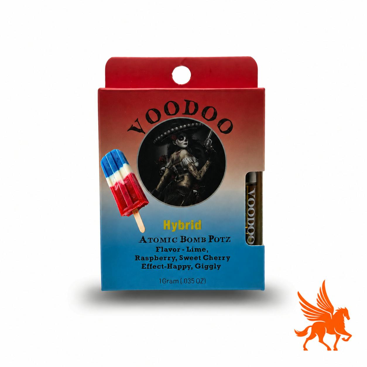 VOODOO|510 Thread | Atomic Bomb Potz | Hybrid cannabis product