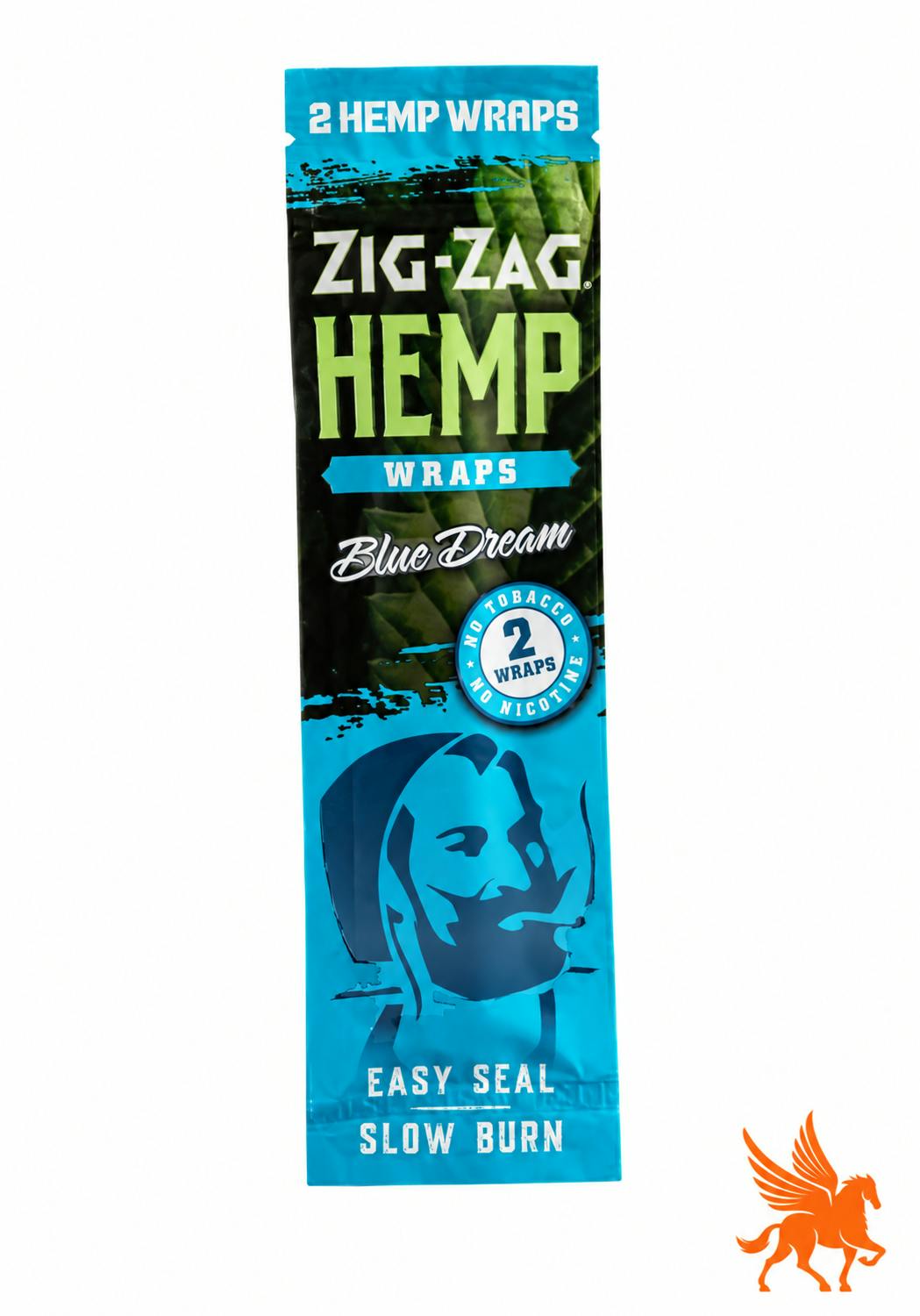 ZIG-ZAG HEMP WRAPS | BLUE DREAM