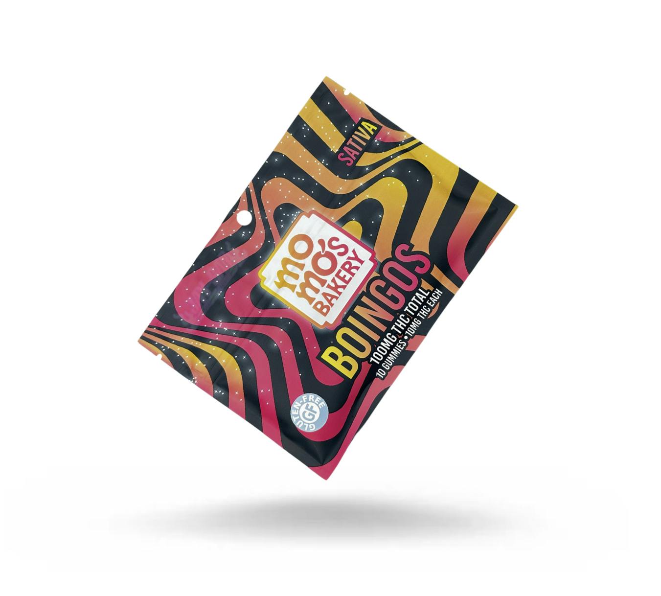 100mg (S) Boingos | Peach Apricot by MOMO'S BAKERY