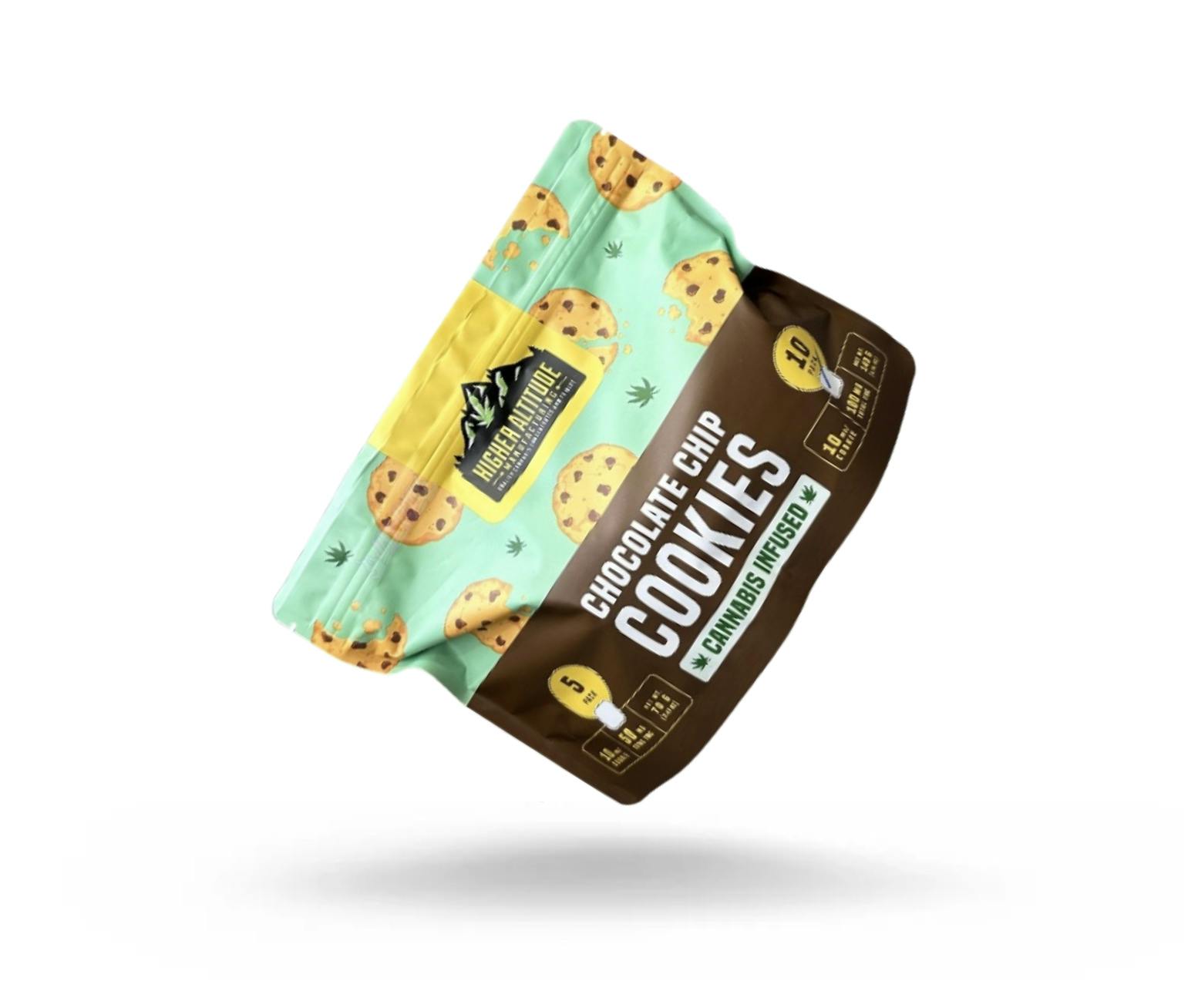 100mg Chocolate Chip Cookies (HA) by HIGHER ALTITUDE MANUFACTURING