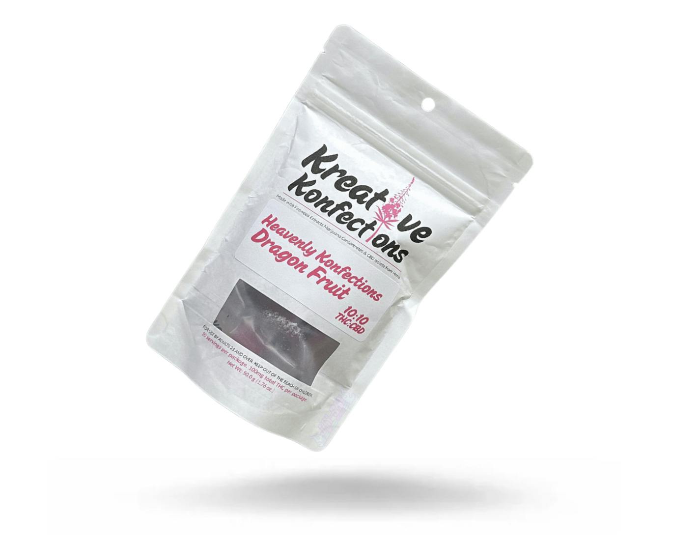 100mg Dragon Fruit Soft Chews by KREATIVE KONFECTIONS