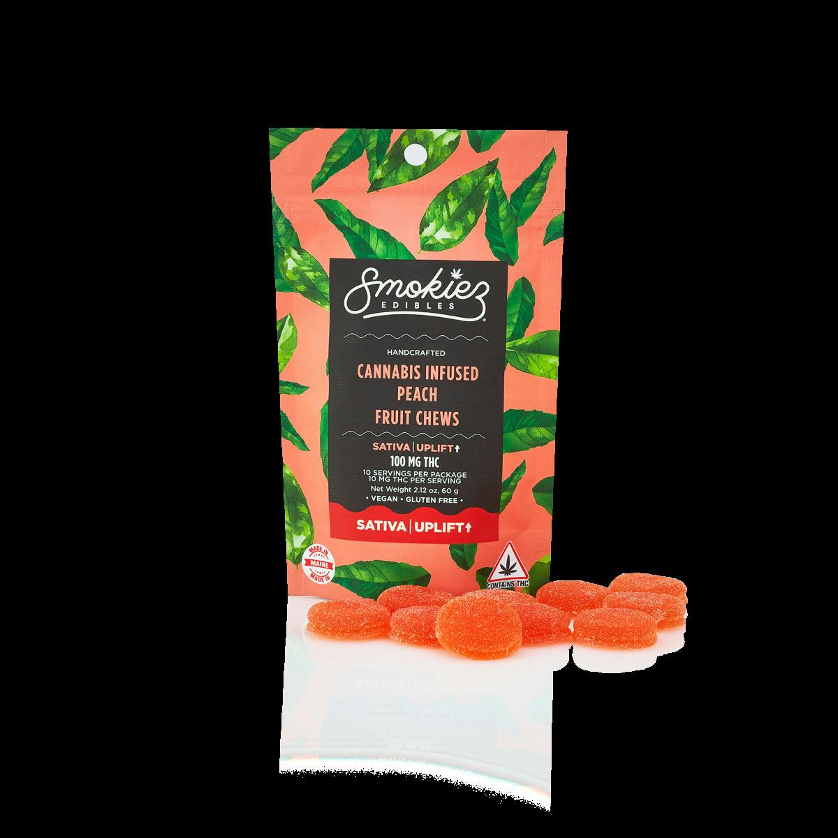 Smokiez - Sour Peach Sativa Fruit Chews