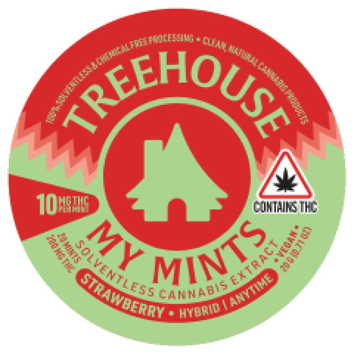 Treehouse Cannabis - Strawberry My Mints (Hybrid)