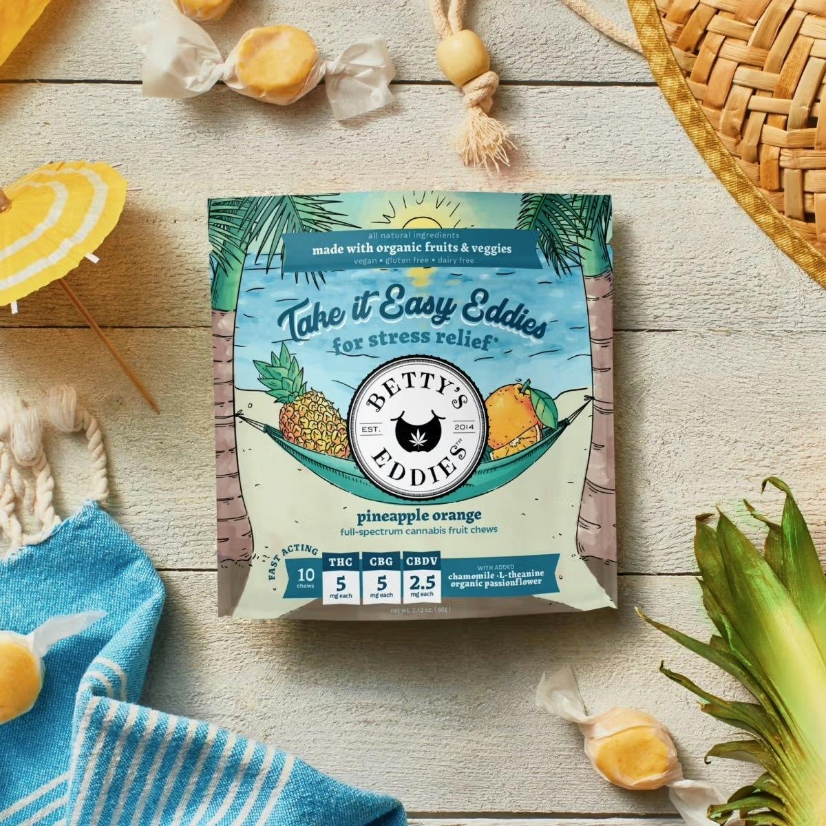 Betty's Eddies - Pineapple Orange Take It Easy (200MG)