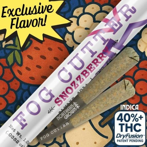 Fog Cutter Infused Pre-Rolls - Snozzberry - .5G Two Pack