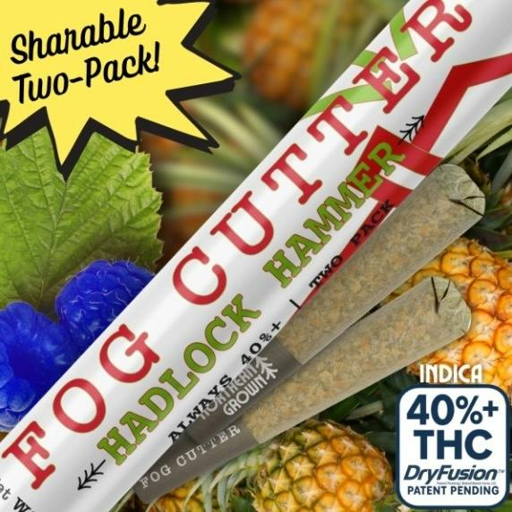 Fog Cutter Infused Pre-Rolls - Hadlock Hammer - .5G Two Pack