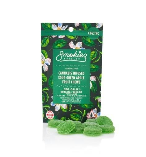 Smokiez - Green Apple Hybrid Fruit Chews