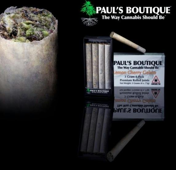 Paul's Boutique - Cherry Paloma Pre-Roll Multipack (4 @ .75G)