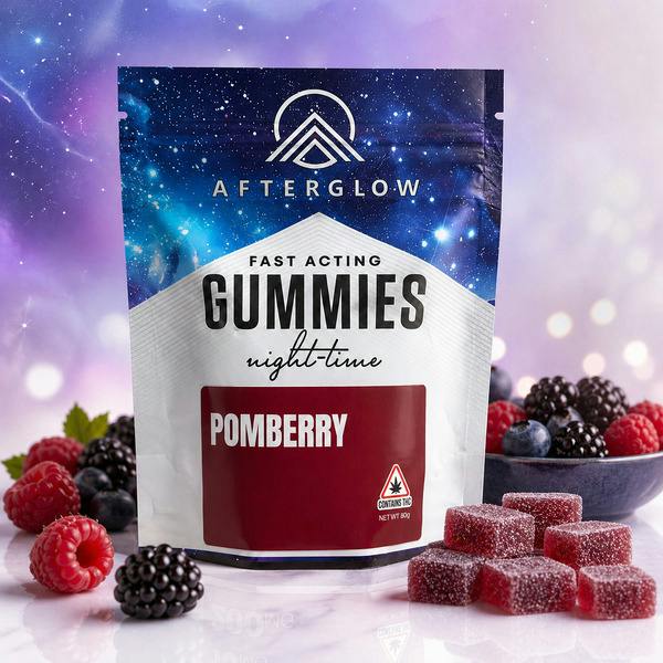 Afterglow - Pomberry Fast Acting Nano Gummies (Night Time)