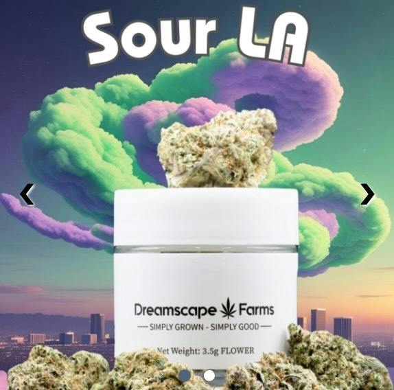 Dreamscape Farms - Sour LA 1 Gram Flower at HighNorth Mystique of Maine - Brewer