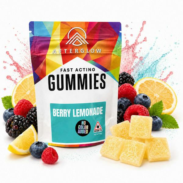 Afterglow - Berry Lemonade Fast Acting Nano Gummies