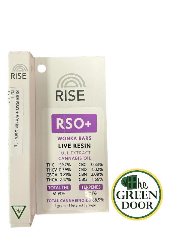 RISE RSO + Wonka Bars - 1g Dart