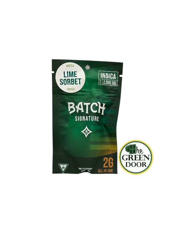 Batch - Lime Sorbet - 2g Disposable cannabis product