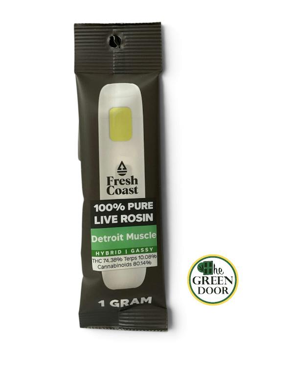Fresh Coast - Detroit Muscle - 1g Live Rosin Disposable cannabis product
