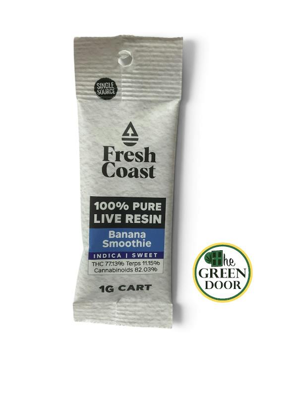 Fresh Coast - Banana Smoothie - 1g Cart cannabis product