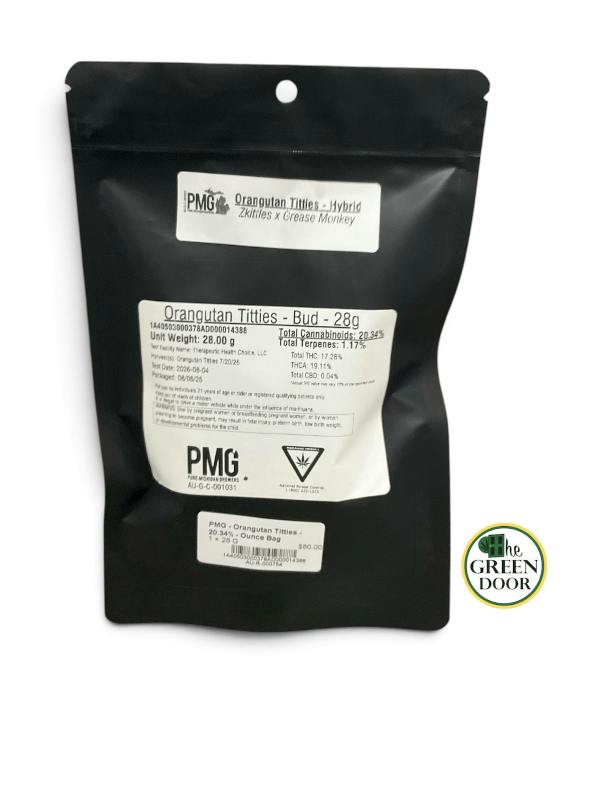 PMG - Orangutan Titties - 20.34% - Ounce Bag cannabis product