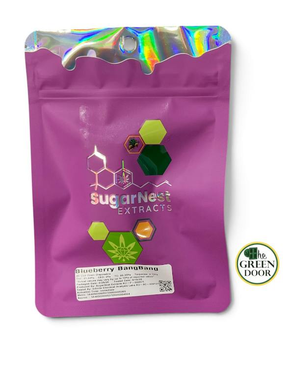 Sugar Nest - Blueberry Bang Bang - 2g Live Resin Disposable cannabis product