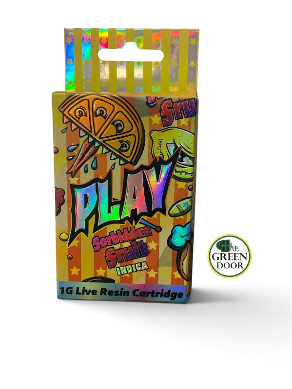 PLAY - Forbidden Fruit - 1g Live Resin Cart cannabis product