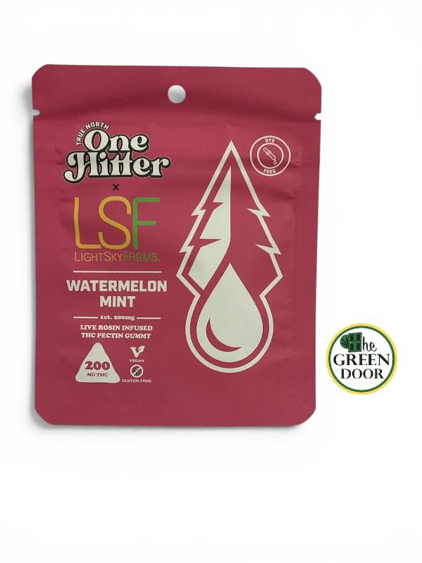 Light Sky Farm - Watermelon Mint - 200mg Live Rosin One Hitter