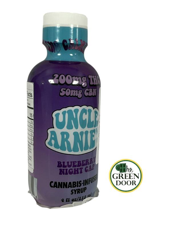 Uncle Arnie's - Blueberry Night Cap - 200mg Syrup
