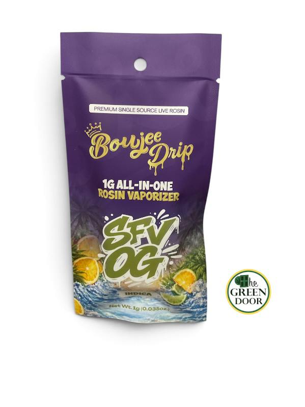 Boujee Drip - SFV OG - 1g Rosin Disposable