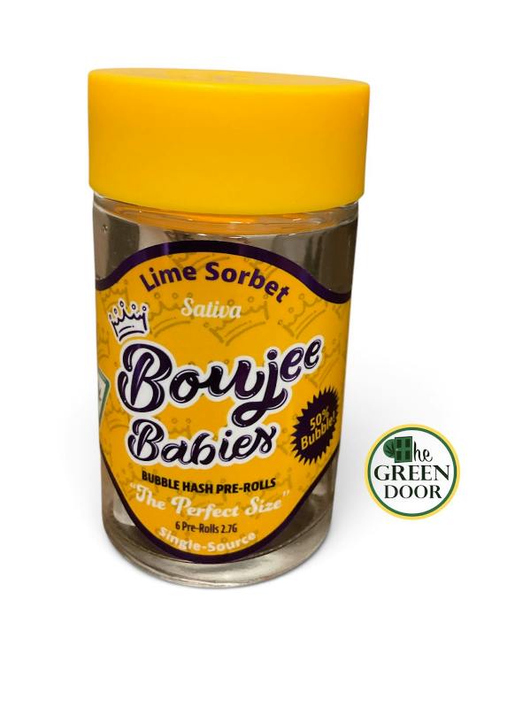 Boujee Babies - Lime Sorbet - 6pk Infused Pre Rolls