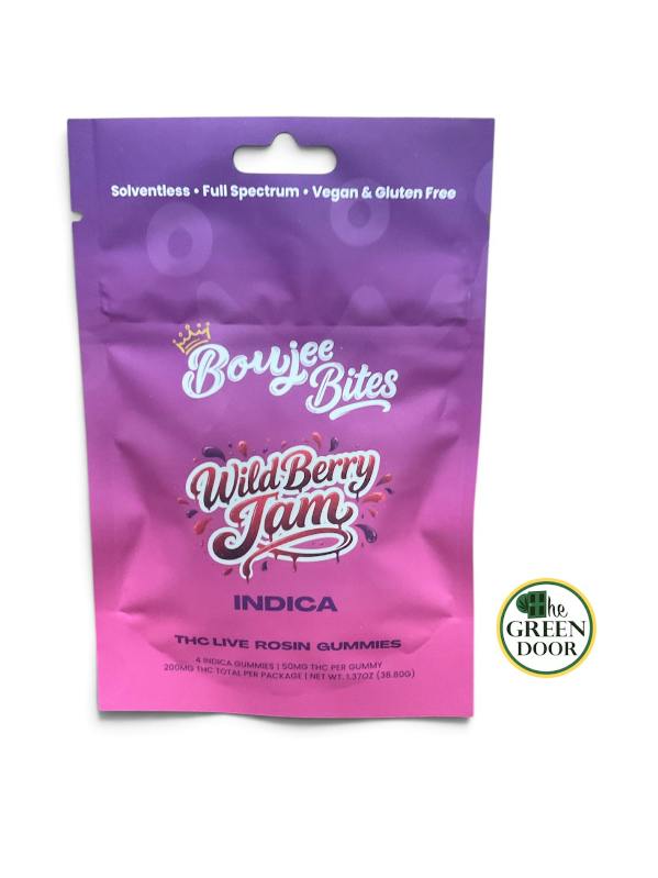 Boujee Bites - Wild Berry Jam - 200mg Gummies