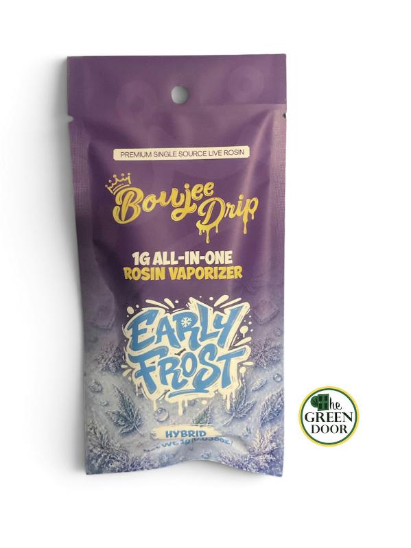 Boujee Drip - Early Frost - 1g Rosin Disposable