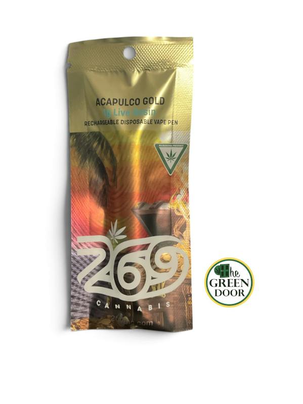 269 Cannabis - Acapulco Gold - 1g Disposable
