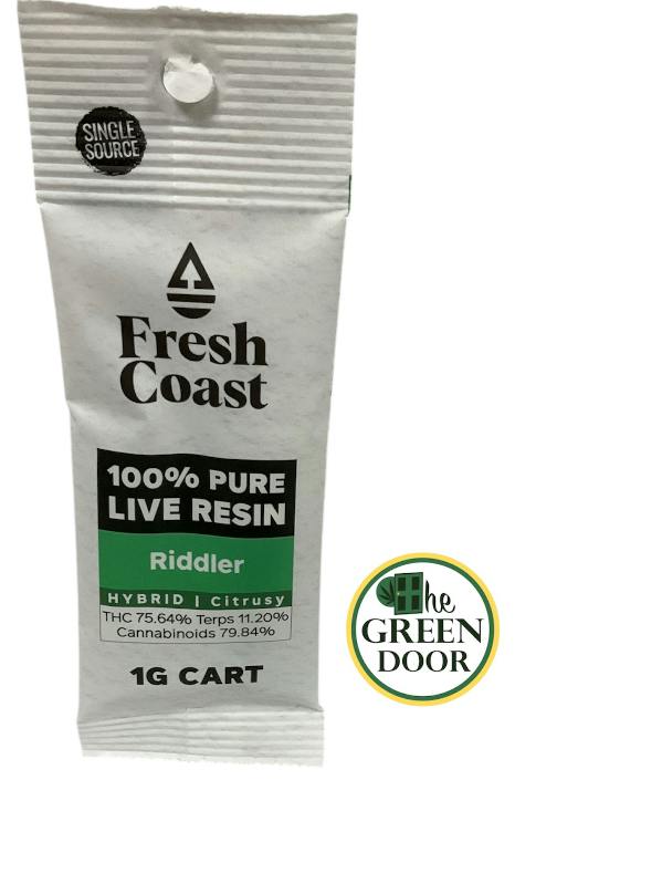 Fresh Coast - Riddler - 1g Live Resin Cart