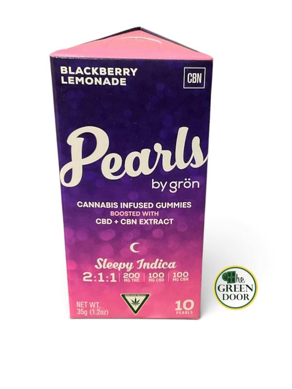 Pearls - Blackberry Lemonade - 2:1:1 THC:CBD:CBN Gummies