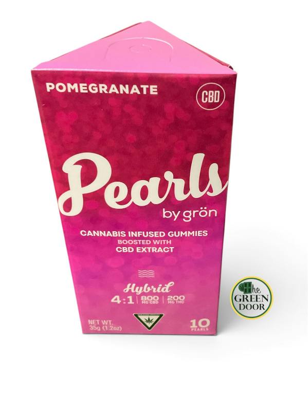 Pearls - Pomegranate - 4:1 CBD:THC Gummies