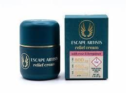 Escape Artists | Relief Cream | Rose & Bergamot 2:1:2 800mg