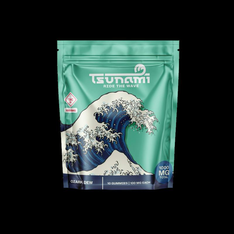Tsunami | Gummies | Ozark Dew 1000mg