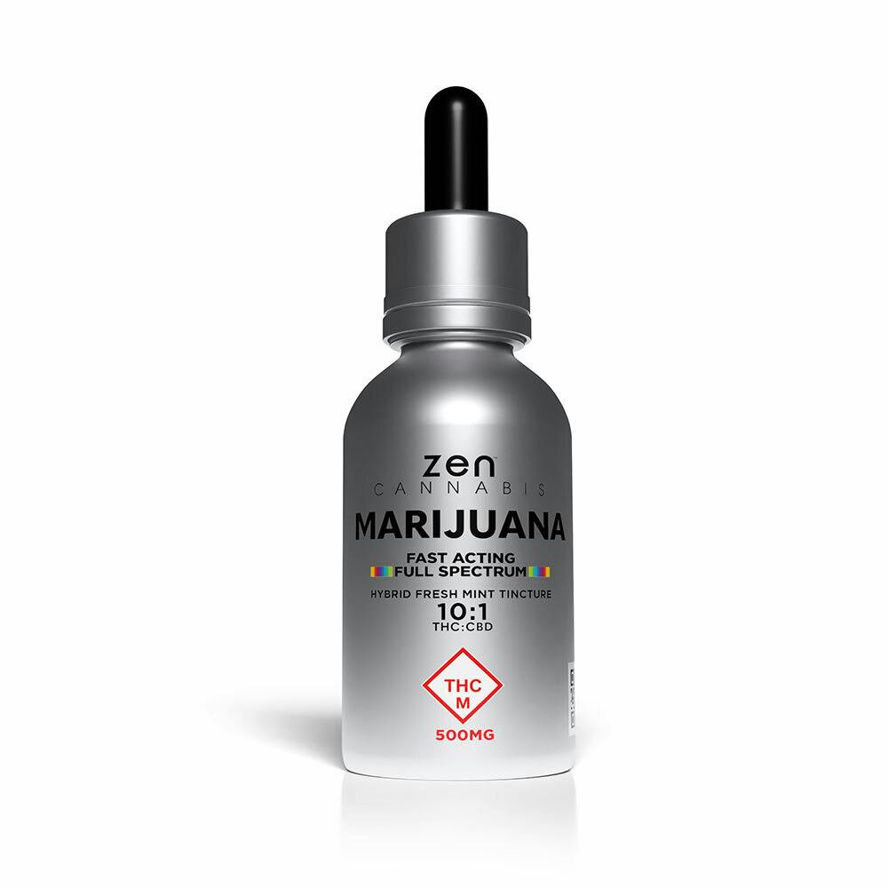 Zen | Tincture | Hybrid Fresh Mint 10:1 500mg