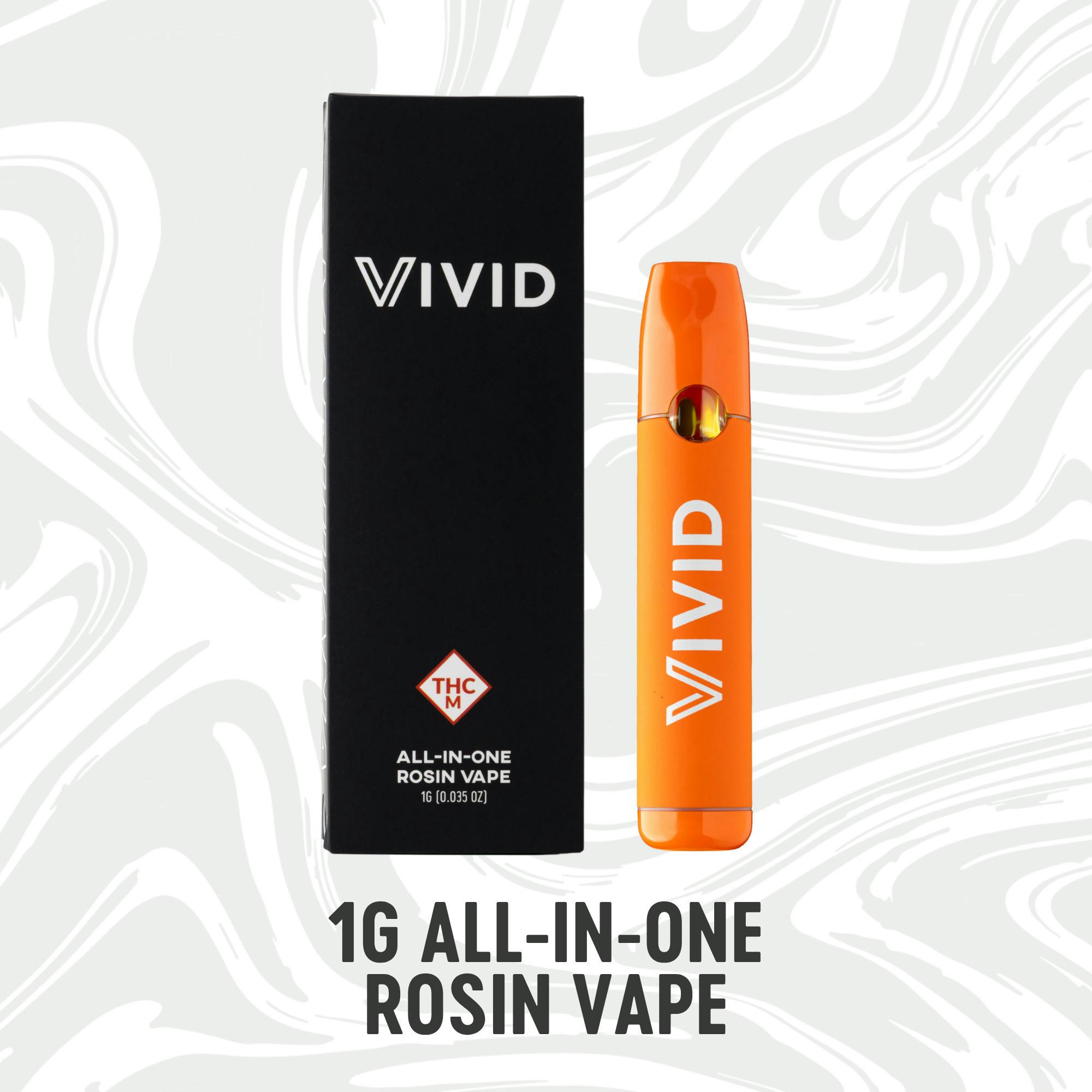 Vivid | Live Rosin Disposable Vape | Grease Monkey 1g