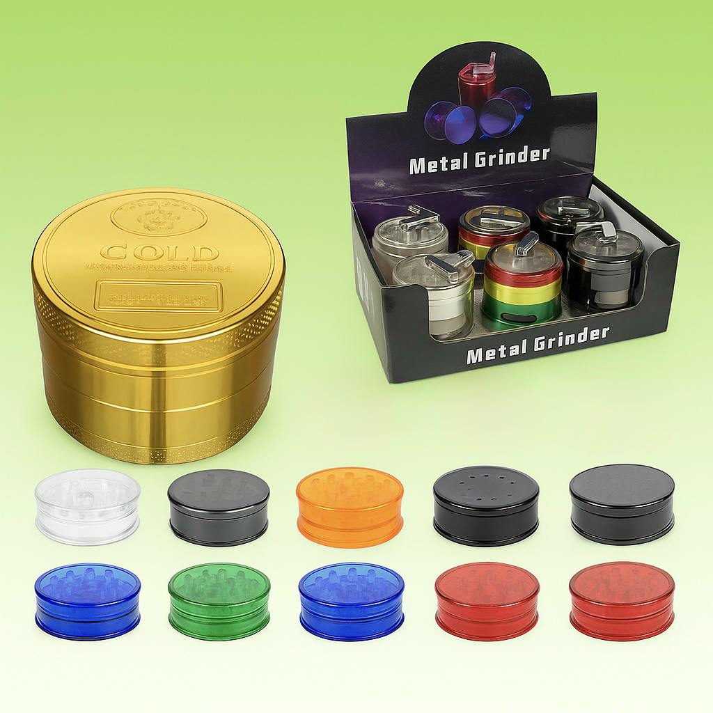 Grinders - - 40mm 2pc Grinder at Elevated Dispensary Great Falls