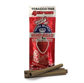 Royal Blunts - 4pk Strawberry Hemp Wraps