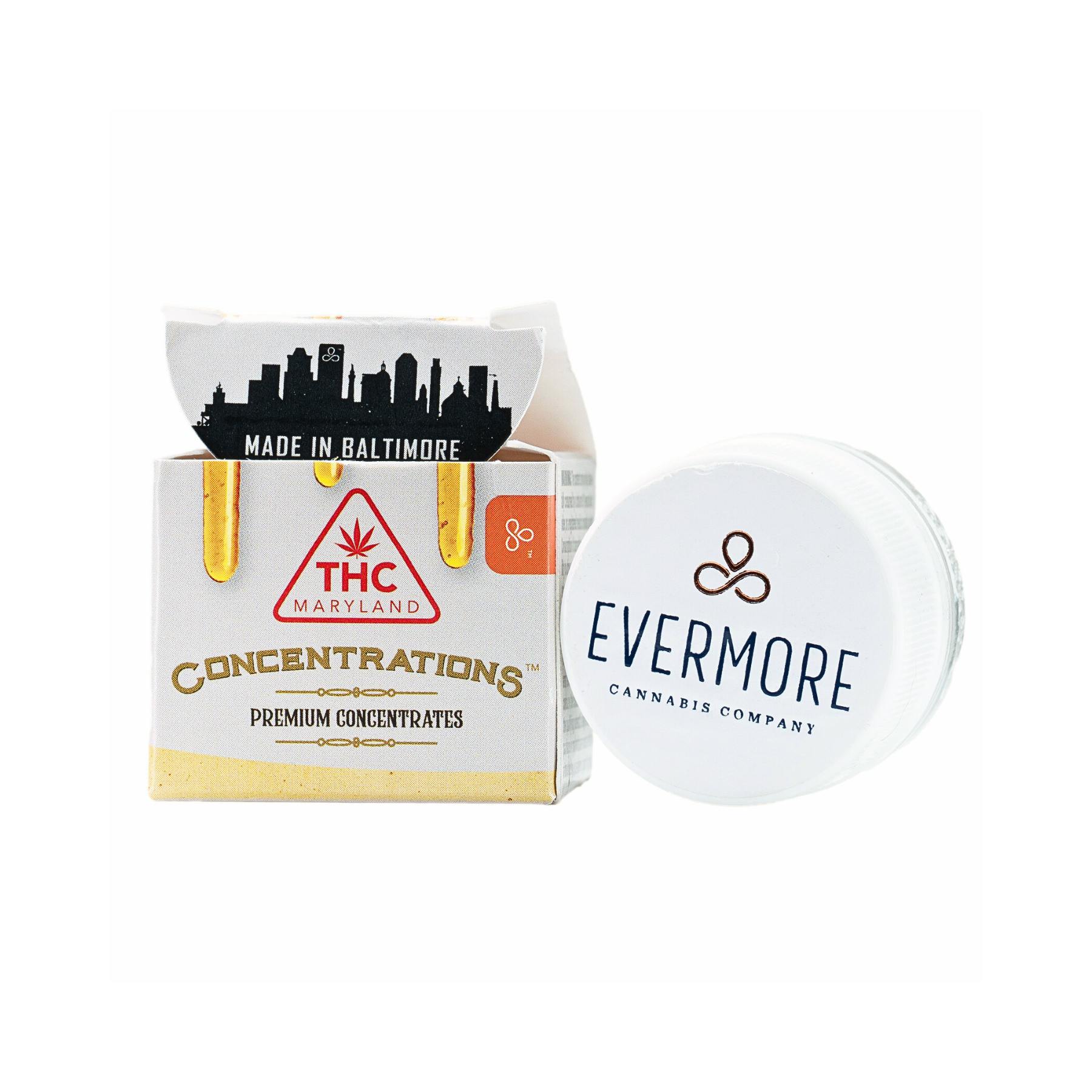 Evermore | Concentrates | - Rainbow Push Pop 4 Live Resin Cake Badder | 1.0g at Stoked Dispensary