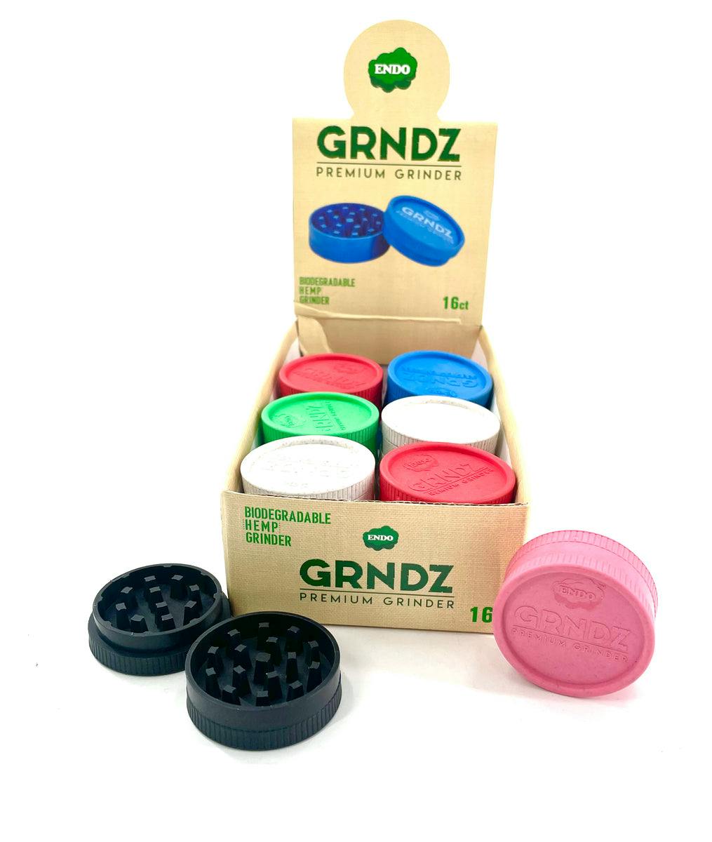 GRNDZ | Biodegradable Small Grinder at Stoked Dispensary