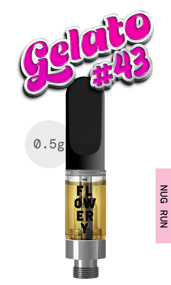 Nug Run Resin Cartridge 0.5g - Gelato #43