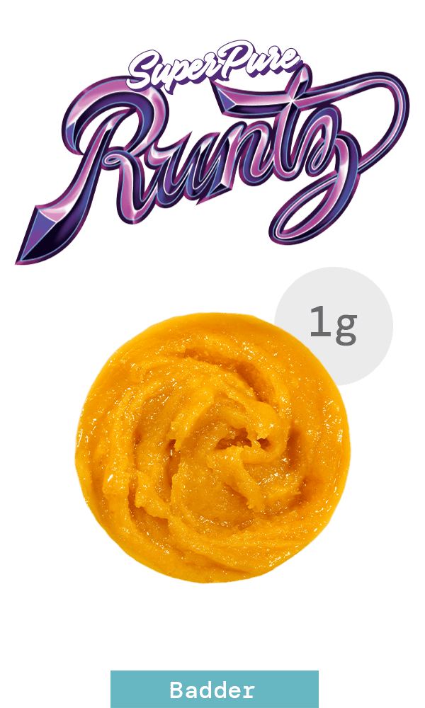 Live Resin Badder 1G - Super Pure Runtz
