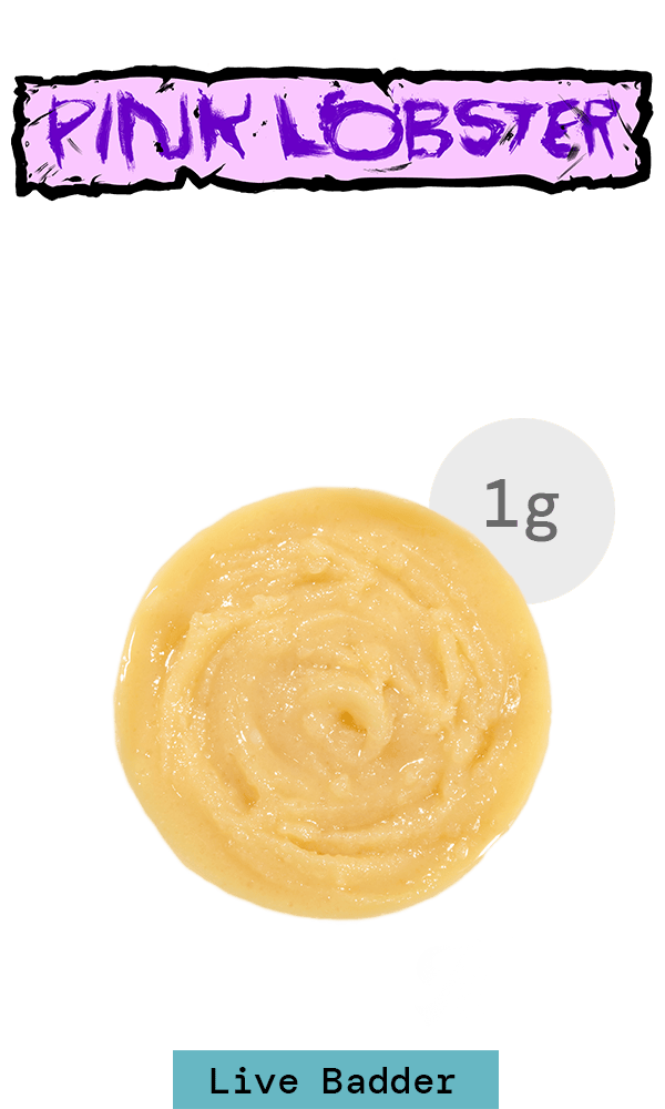 Live Resin Badder 1G - Pink Lobster