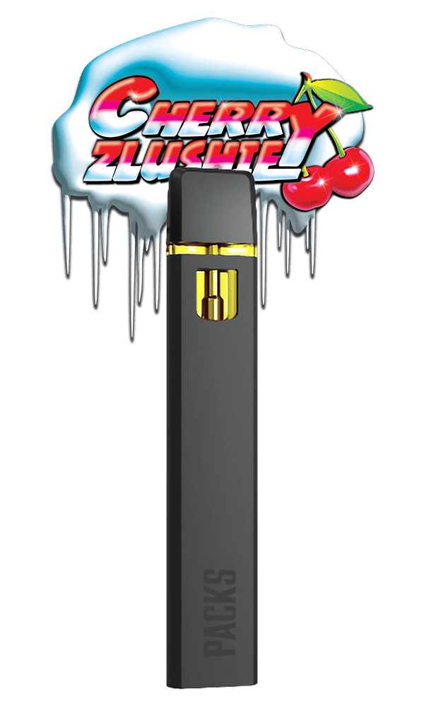 Packs Premium Vape Cartridge 1G - Cherry Zlushie (Noir)