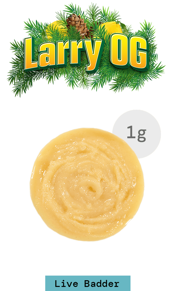 Live Resin Badder 1G - Larry OG