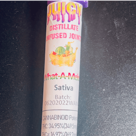 Juicy- What a Melon Sativa Infused Joint 1g